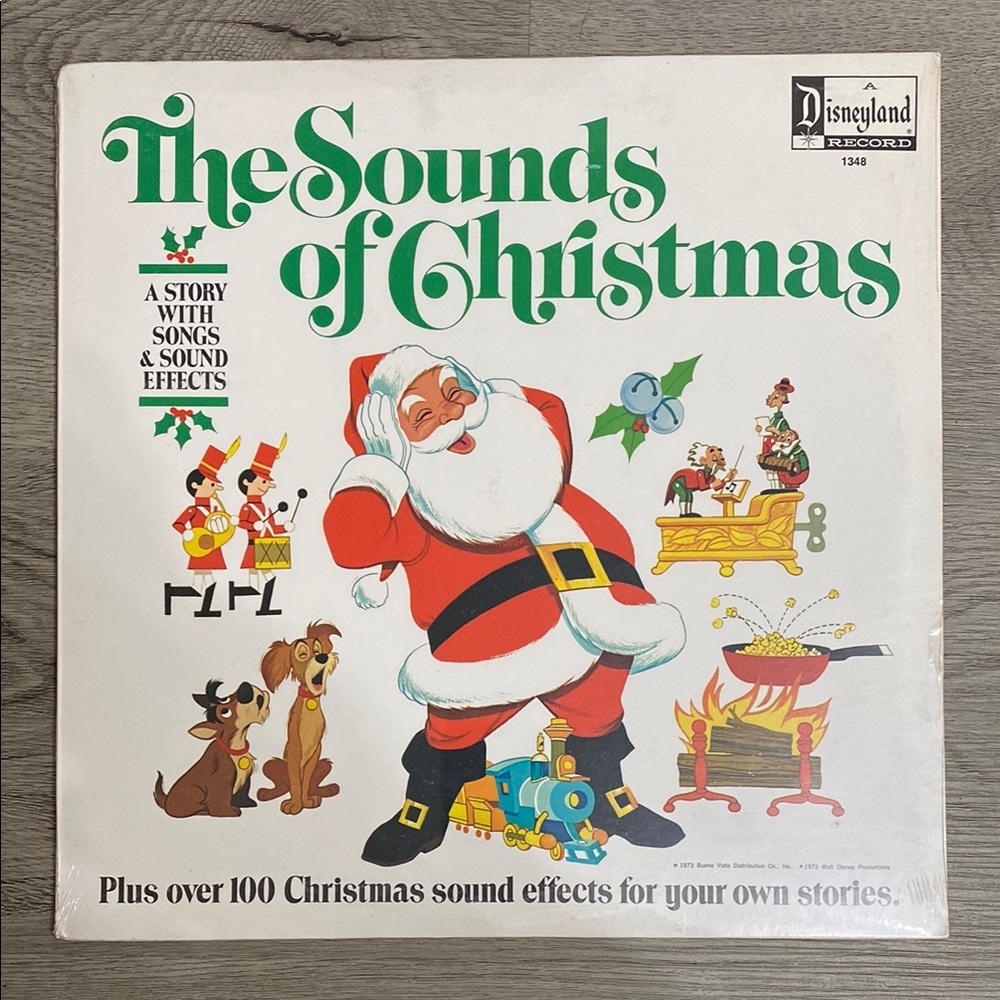 NEW, Unopened vintage Disney The Sounds of Christmas Record